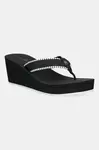 Šľapky Tommy Hilfiger WEDGE BEACH SANDAL