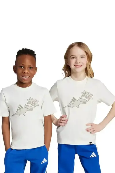 Detské bavlnené tričko adidas