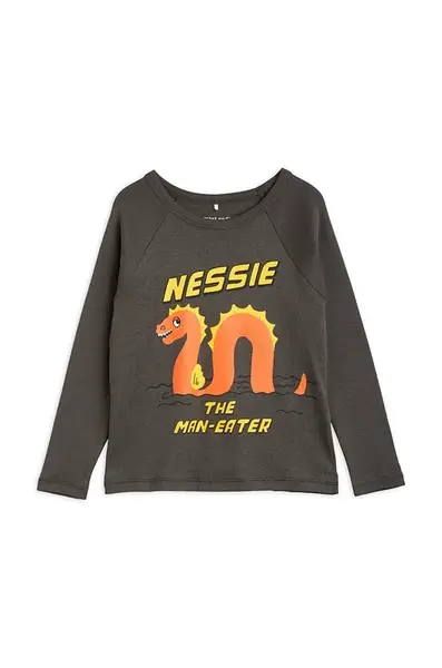 Detská bavlnená košeľa s dlhým rukávom Mini Rodini