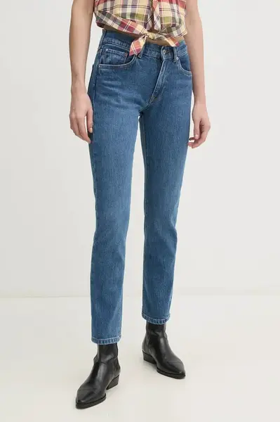 Rifle Pepe Jeans SLIM JEANS MW GRACE