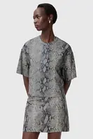 Kožená blúzka AllSaints RENAI