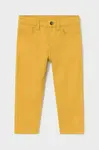 Detské bavlnené nohavice Mayoral slim fit basic