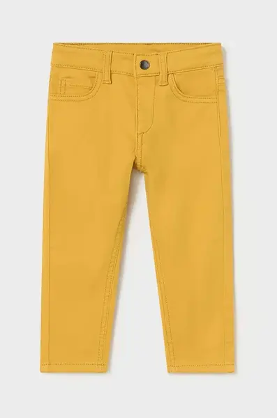 Detské bavlnené nohavice Mayoral slim fit basic