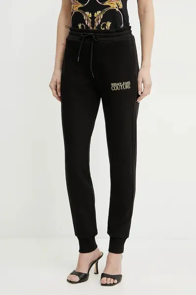 Bavlnené tepláky Versace Jeans Couture