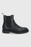 Kožené topánky Chelsea Vagabond Shoemakers pánske, čierna farba