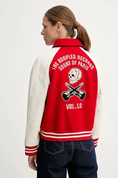 Vlnená bunda The Kooples