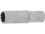BGS Technic BGS 10352 Nástrčná hlavice 3/8" 12 mm, prodloužená - Gear Lock