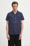 Bavlněná košile Barbour Barbour Benson Textured Relaxed Fit S/S Shirt
