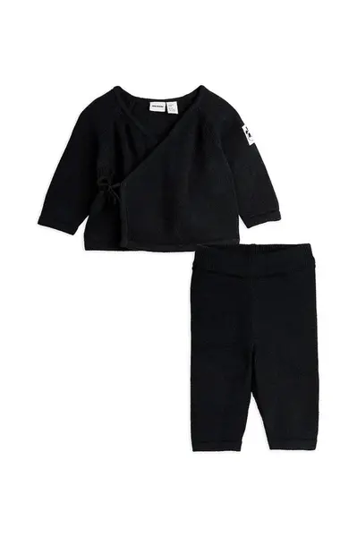 Dětská bavlněná souprava Mini Rodini Fine knit