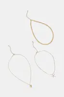 Náhrdelník Aldo SEASCHARMS 3-pack