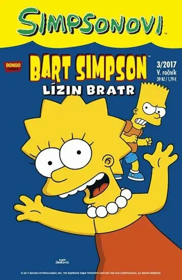 Bart Simpson  43:03/2017 Lízin bratr - kolektiv autorů