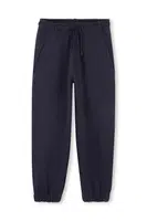 Bavlněné tepláky Kenzo Kids tmavomodrá barva, K61008