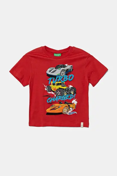 Dětské bavlněné tričko United Colors of Benetton