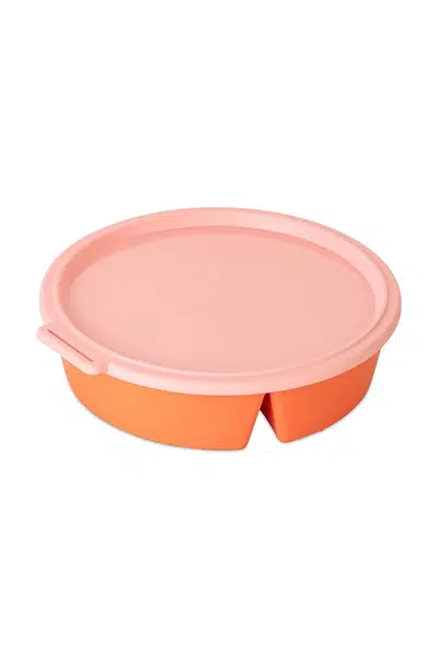 Obědová krabička Koziol Nora Box 1,1 L oranžová barva