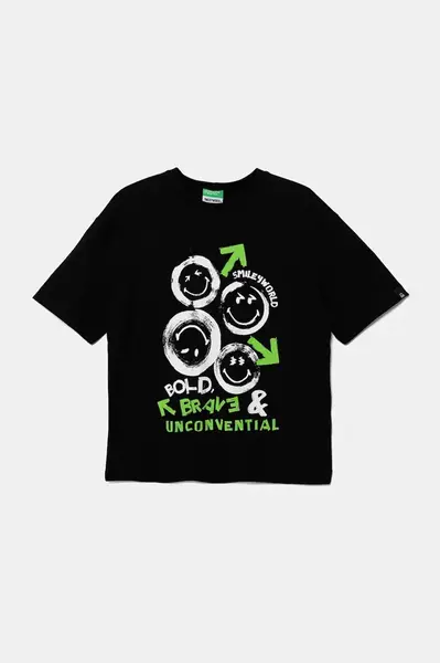 Dětské bavlněné tričko United Colors of Benetton