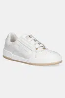 Kožené sneakers boty Elisabetta Franchi bílá barva, SA48G51E2