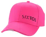 Kšiltovka s LED světlem 25 lm, nabíjecí USB, maskáč, univerzální velikost - SIXTOL B-CAP Barva: růžová