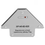 MDtools Úhlový magnet pravoúhlý, nosnost 11 kg, hmotnost 340 g - SPARTUS SP145-02-025