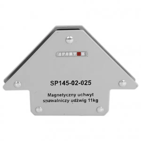 MDtools Úhlový magnet pravoúhlý, nosnost 11 kg, hmotnost 340 g - SPARTUS SP145-02-025