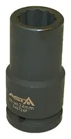 Hlavice nástrčná úderová 3/4" 27 mm, 12hranná, prodloužená 85 mm - ASTA Velikost: 32 mm