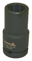 Hlavice nástrčná úderová 3/4" 30 mm, 12hranná, prodloužená 85 mm - ASTA Velikost: 32 mm