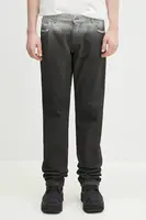 Džíny Marcelo Burlon Gradient Dnm Low Waist Pants Black White