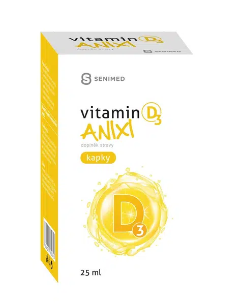 SENIMED Anixi vitamin D3 kapky 25 ml