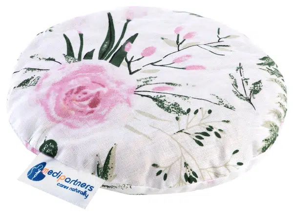 Medi Partners Thermophor with cherry seeds for children – Pink flowers
