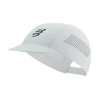 Kšiltovka Compressport Pro Racing bílá barva, hladká, XHWU732