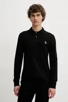 Bavlněné tričko s dlouhým rukávem PS Paul Smith