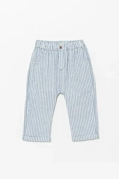 Kojenecké lněné kalhoty United Colors of Benetton