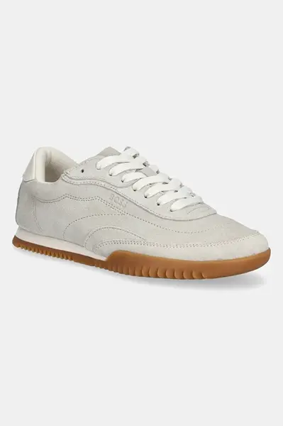 Kožené tenisky BOSS Carlynn