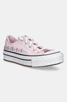 Dětské tenisky Converse CHUCK TAYLOR ALL STAR EVA LIFT růžová barva, A14995C