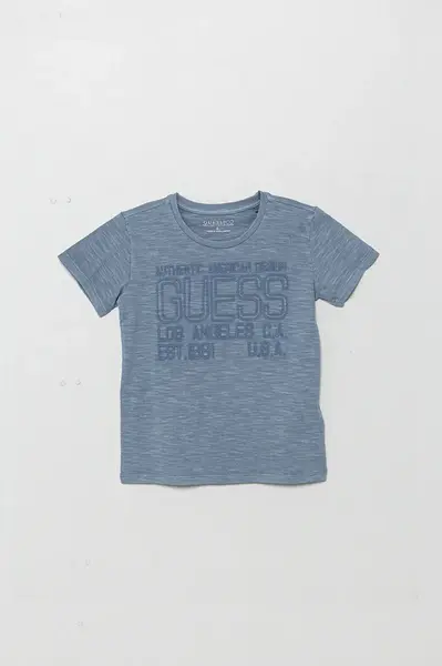 Dětské bavlněné tričko Guess