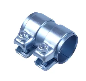 MDtools Spona výfuku, dvojitá trubková, průměr 55 mm