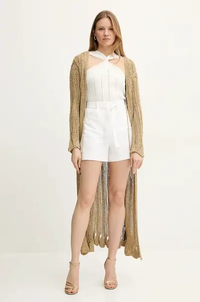 Kardigan Marciano Guess LUCKY dámský, zelená barva, 5GGR12 5871Z