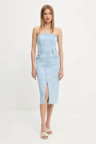Džínové šaty Answear.LAB