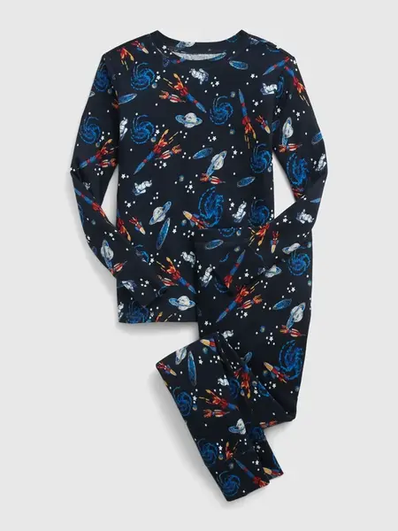 GAP Kids vzorované pyžamo Space