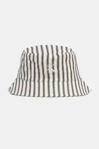 Calvin Klein bucket klobouk dámský bavlněný