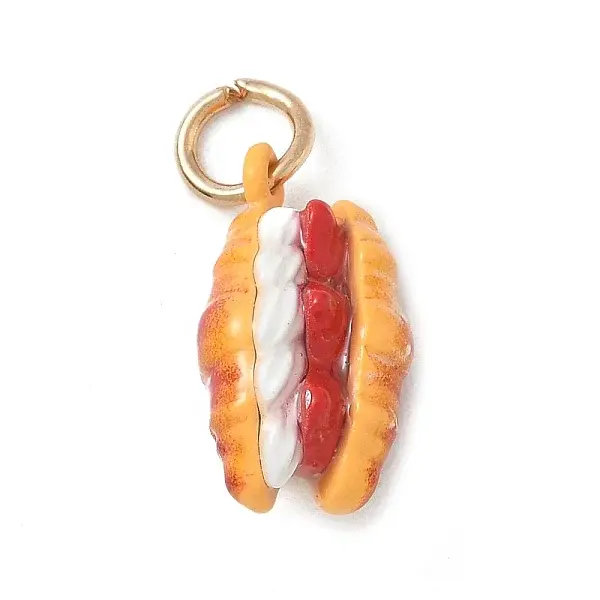 Alloy with Enamel Pendants