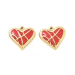 Basketball Pattern 304 Stainless Steel Enamel Pendants