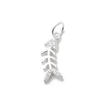 925 Sterling Silver Micro Pave Cubic Zirconia Pendants