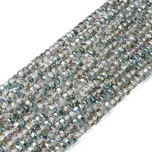 Electroplate Glass Beads Strands
