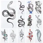 Snake Water Proof Removable Temporary Tattoos Stickers