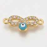 Alloy Rhinestone Links connectors
