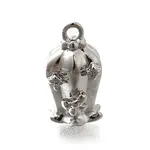 Brass Micro Pave Cubic Zirconia Pendants