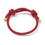 Adjustable Nylon Round Milan Cord Slider Bracelet Making