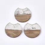 Resin & Walnut Wood Pendants