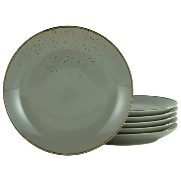 Creatable SADA DEZERTNÍCH TALÍŘKŮ, keramika, 21 cm