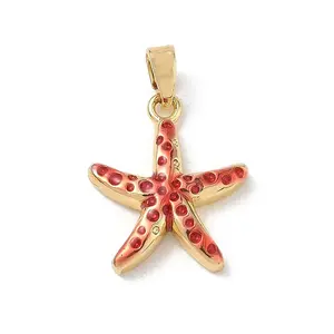 Brass Enamel Pendants